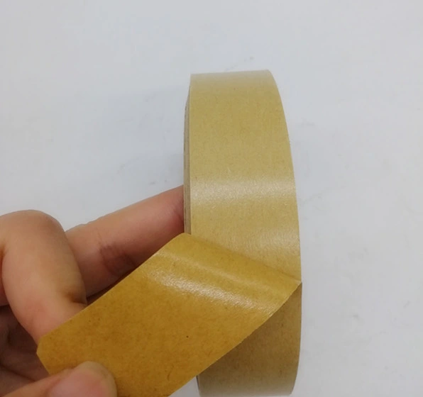 Hot-Sale Gummed Kraft Paper Self Adhesive Tape for Carton Packaging