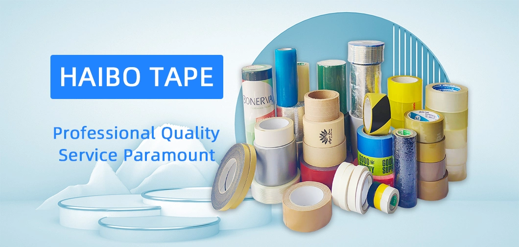 Good Quality Saftay Warning PVC Ail Colored Waterproof Bundle Flower Floral Self Adhesive Masking Tape 130um